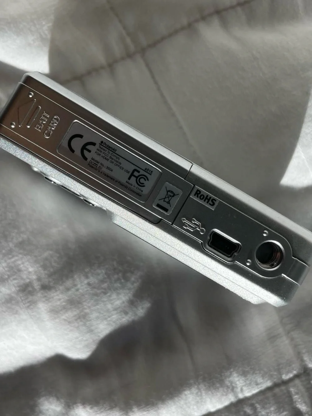 Polaroid Silver A515 Digital Camera (Tested & Working)